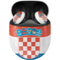 Croatia Flag Distressed Google Pixel Buds Skin